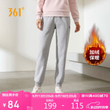361°运动裤女秋冬季加绒保暖休闲宽松卫裤束脚跑步长裤子662344702D