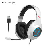 漫步者（EDIFIER）HECATE G2有线专业版USB7.1声道游戏耳机电竞耳麦头戴式电脑网课办公麦克风吃鸡耳机带线控 白色