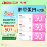 GNC健安喜女士30+每日营养包3盒装90包 复合维生素钙片维c维生素b