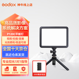 神牛（Godox） LED补光灯P120C摄影灯单反摄像机相机摄像灯影视拍照婚庆常亮灯光 P120C+桌面支架【2000毫安电池+充电器】 双色温