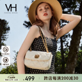 VANESSA HOGAN VH女包茵然软包系列牛皮链条斜挎小方包单肩包送女友生日礼物