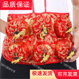 骏航艾灸盒纯铜随身灸套装腰部腹部熏艾条艾草温灸器具家用便携式艾炙罐 六联（背部腰部用）