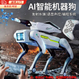 科学怪兽 机器狗六一儿童节礼物玩具男孩3-6-7岁生日智能ai人遥控车8-12岁