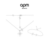 APM Monacobaby双流星项链六芒星手链套装饰品520礼物送女友