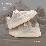 环球官方厚底小白鞋女款秋冬季2025新款爆款增高女鞋韩版潮流百搭板鞋