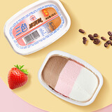 光明牌【满99元包邮】光明多口味冰淇淋雪糕冷饮自选冰砖优倍棒冰支搭配 三色杯105g*1盒