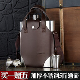 斯涅克（SNAKER）酒壶304加厚不锈钢随身5五斤装酒瓶便携式家用装白酒