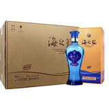 洋河系列 蓝色经典喜酒 白酒节日送礼 宴会请客 新老款随机 52度 480mL 6瓶 洋河海之蓝