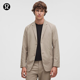 lululemon丨New Venture 男士西装外套 拒水 LM3FLXS 暖褐灰 XL