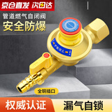 家韵（jiayun）燃气管道自闭阀家用天然气漏气自动断气保护泄露防漏超压安全阀门 【JD物流】0.9插口8升以下用