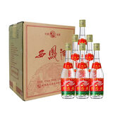 西凤酒【喜酒】凤香型纯粮食白酒 省外版 45度 375mL 6瓶 西凤375酒七两半