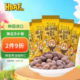 芭蜂 蜂蜜黄油扁桃仁35g*5袋韩国进口礼包坚果零食独立装(原汤姆农场