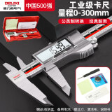 德力西电气（DELIXI ELECTRIC）电子游标卡尺高精度数显家用文玩古玩测量大屏不锈钢卡尺0-300