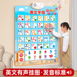 秘萌 英文字母挂图有声英语26个字母表点读发声拼读小学礼物儿童玩具