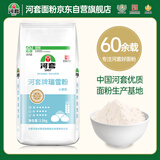 河套 瑞雪粉5斤 中华老字号小麦粉 小包装面条饺子馒头通用面粉