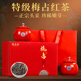 福茗源茶叶 武夷红茶梅占红茶 花果香春茶特级2025新茶叶礼盒送人250g