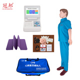 冠邦心肺复苏模拟人复苏训练模拟人人工呼吸胸外按压教学用假人教学模型 触摸大屏+打印