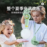 艾杰普（JEPPE）吹泡泡机枪棒烟雾泡泡机魔法棒男女孩玩具生日生日礼物节日