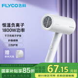 飞科（FLYCO）负离子电吹风机家用便携速干冷热风大功率吹风筒FH6276