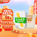 西域春新疆低温奶皮子饭盒酸奶 组合装1000g*2盒 原味酸牛奶
