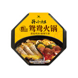 统一开小灶 鸳鸯火锅 麻辣牛油X菌菇鸡汤 350g*1盒 四荤六素户外速食