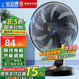 钻石牌（DIAMOND）电风扇台扇家用台式桌面风扇大风力宿舍办公室卧室电扇客厅落地扇节能轻音学生摇头 FT-35-1九叶铜线（16英吋）四档