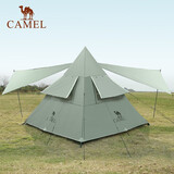 骆驼（CAMEL）户外精致露营帐篷便携式折叠印第安金字塔自动帐 1J32261162