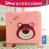 迪士尼（Disney）毛毯办公室午睡靠枕收纳毛绒抱枕生日礼物女生礼品 草莓熊空调被