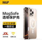 W&P【AI相机按键丨不发黄】适用iphone16promax手机壳苹果16promax保护套触控超薄磁吸无线充电全包wp