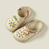 幸福玛丽（Cheerful Mario）男童拖鞋2025新款夏季男孩儿童洞洞鞋防滑中大童外穿沙滩鞋凉拖鞋