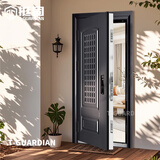 挺固 甲级防盗门透气通风窗门家用防盗门进户门入户门通风门 机械锁 2050*860/960mm【开向咨询】