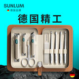 索朗德国2025新款指甲刀套装工具家用修甲指甲钳防飞溅指甲剪挖耳勺