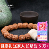 沐玛金刚菩提子手串手链108男女士原籽佛珠文玩古手持念珠生日礼物男 17-18MM左右【龙鳞纹藏式手串】金刚菩提+工具