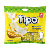 友谊榴莲味面包干270g*1袋 越南进口 涂层面包片饼干点心进口零食