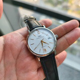 万国（IWC）【二手99新】万国IWC瑞士手表 柏涛菲诺达文西男士自动机械腕表大表径商务款计时款后镶钻 二手奢侈品 IW356517 白盘金针