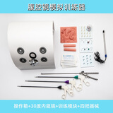 EcoStart外科妇科腹腔镜手术模拟训练器械，胸腔镜训练箱 模拟器 30度内镜 操作箱+30度镜+模块+4器械