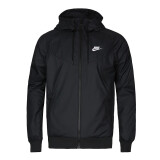 耐克（NIKE） 男子梭织防风衣 夹克 户外运动727325-010黑L