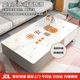 PU皮革桌垫免洗防油防水轻奢高级感餐桌垫桌面保护垫书桌垫茶几桌垫 平安小熊（升级防滑底） 70x130cm【加厚皮革】