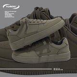 环球男鞋板鞋男2025秋季新款鞋子百搭低帮板鞋小众厚底男士休闲小白鞋