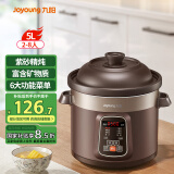 九阳（Joyoung）电炖锅电炖盅5L大容量紫砂预约电砂锅 多功能锅 智能定时精炖煮粥煲汤锅DG50Z-GD510