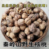 秦岭山野外生山核桃老树干核桃黑桃原味生核桃非纸皮孕妇核桃坚果 山核桃【中果】（5斤）不送夹子