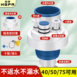 裕津（HSPA）厨房下水三通下水道防臭神器多功能净水器洗碗机接头密封塞7336