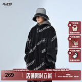 BJHG不计后果冬美式加厚仿羊羔绒棉服男潮宽松保暖毛绒情侣棉衣外套女 黑色 XL
