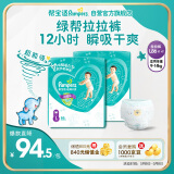 帮宝适绿帮拉拉裤L码172片 尿裤尿不湿 超薄透气