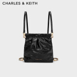 CHARLES&KEITH迷你菱格流浪包单肩包双肩包女包生日礼物520礼物CK2-60782390