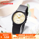 卡西欧（CASIO）小黑表男女表中性学生公务员考试中高考可用石英表MQ-24-9E