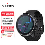 颂拓（SUUNTO）Race 户外训练腕表 越野铁三心率血氧运动智能手表生日礼物乌木黑