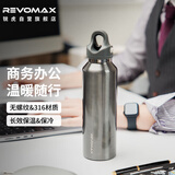 REVOMAX锐虎保温杯男款高档316不锈钢水杯生日礼物送男友伴手礼-摩天灰