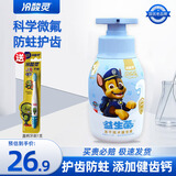 冷酸灵儿童防蛀牙膏贝乐乐汪汪队益齿呵护牙齿温和护龈抗糖防龋水果香型 【2-12岁】阿奇款泵式牙膏150g