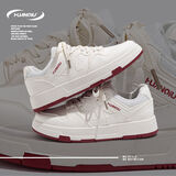 环球男鞋国潮安可拉红板鞋百搭小白鞋2025秋季新款小众原创休闲运动鞋